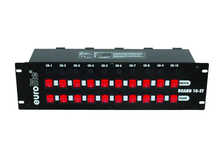 EUROLITE Board 10-ST with 10x safety-plug 